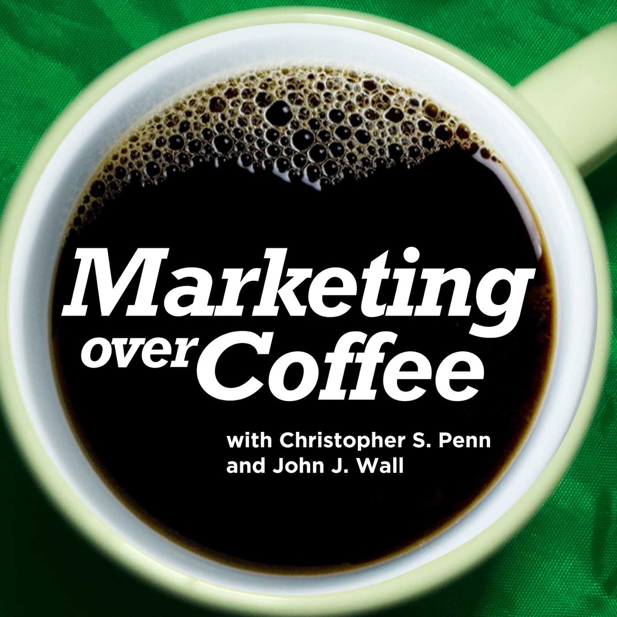 Marketing Over Coffee cover art